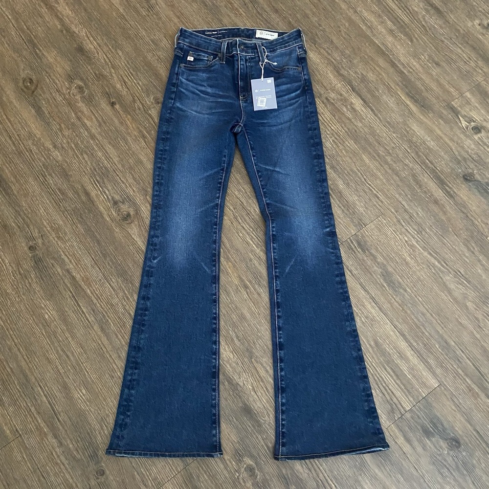 AG Farrah Boot Jeans Mid-Rise Japanese Fabric In 10UZUR32 Denim Sz 24 NWT